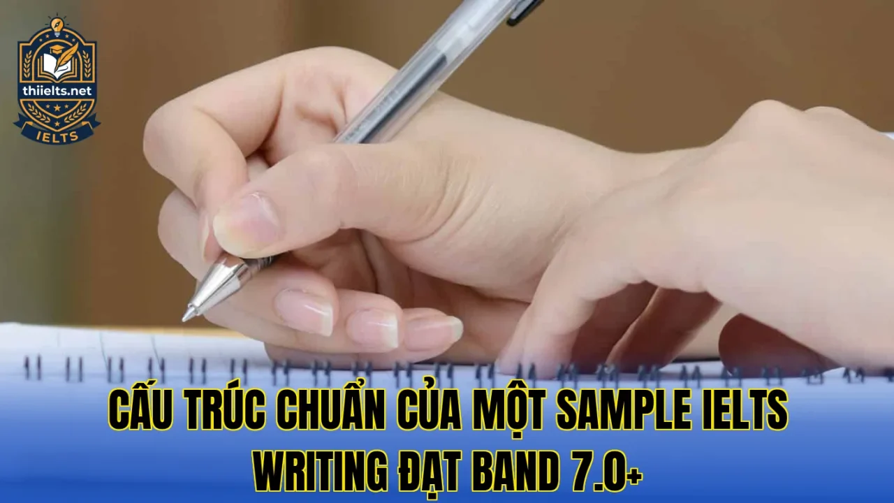Cấu trúc chuẩn của một sample IELTS Writing đạt band 7.0+