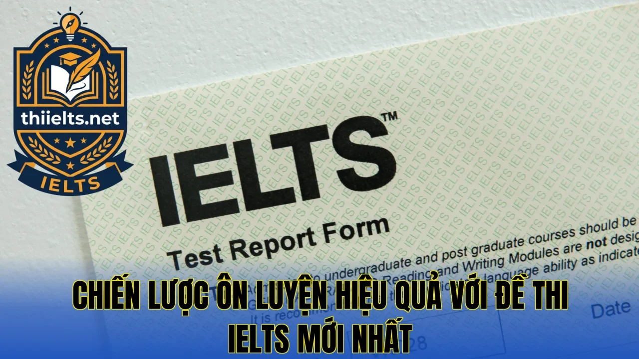Chiến lược ôn luyện hiệu quả với đề thi IELTS mới nhất