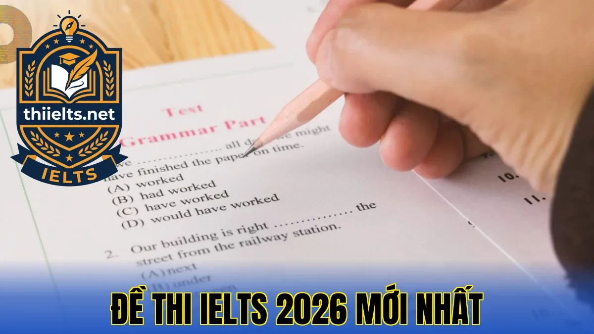 Đề Thi IELTS 2026 Mới Nhất
