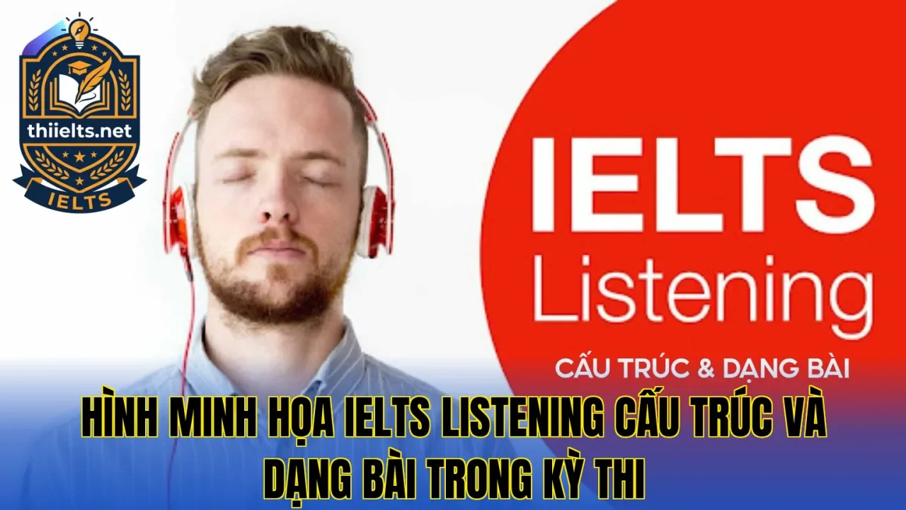 Hình minh họa IELTS Listening cấu trúc và dạng bài trong kỳ thi