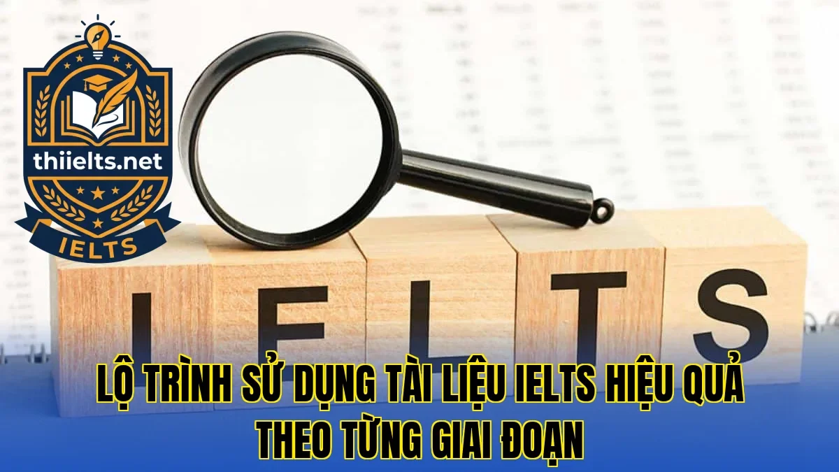 Lộ trình sử dụng tài liệu IELTS hiệu quả theo từng giai đoạn