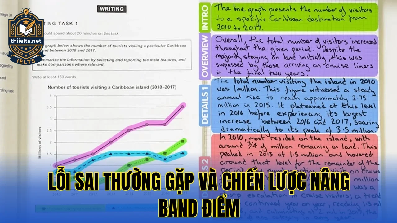 Lỗi sai thường gặp và chiến lược nâng band điểm