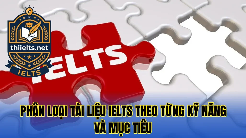 Phân loại tài liệu IELTS theo từng kỹ năng và mục tiêu
