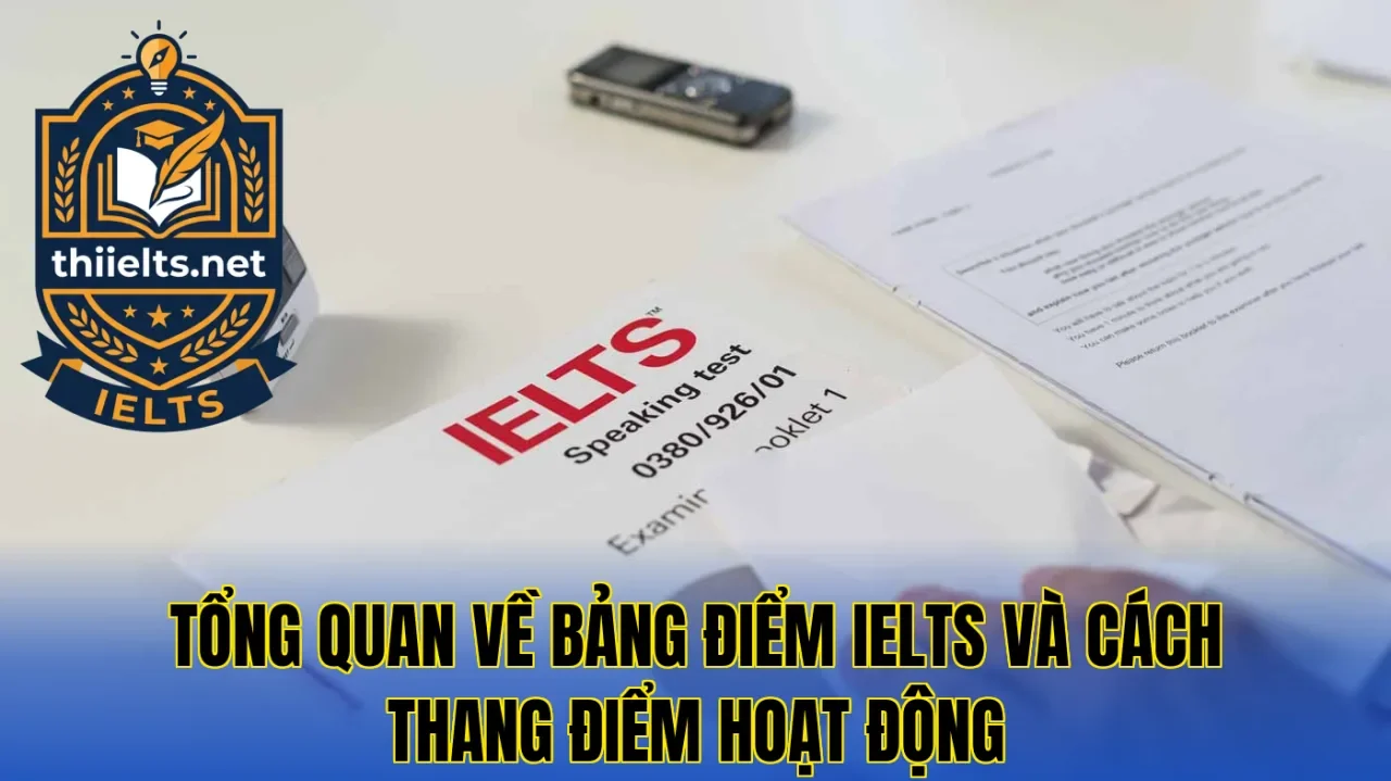 Tổng quan về bảng điểm IELTS và cách thang điểm hoạt động