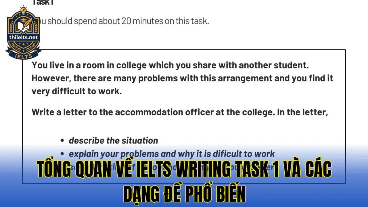 Tổng quan về IELTS Writing Task 1 và các dạng đề phổ biến
