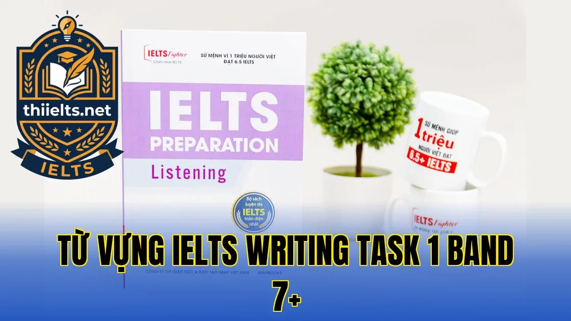 Từ Vựng IELTS Writing Task 1 Band 7+