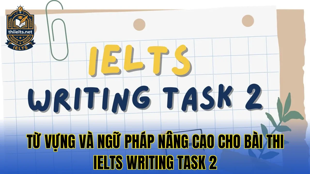 Từ vựng và ngữ pháp nâng cao cho bài thi IELTS Writing Task 2